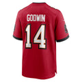 Silnrao TB.Buccaneers #14 Chris Godwin Jr. Player Red Game Home Stitched Jerseys