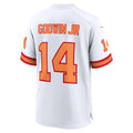 Silnrao TB.Buccaneers #14 Chris Godwin Jr. Player White Home Game Stitched Jerseys