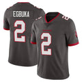Silnrao TB.Buccaneers #2 Emeka Egbuka Player Limited Pewter Alternate Vapor Stitched Jerseys