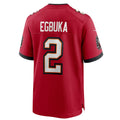 Silnrao TB.Buccaneers #2 Emeka Egbuka Player Red Home Game Stitched Jerseys