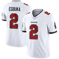 Silnrao TB.Buccaneers #2 Emeka Egbuka Player White Vapor Limited Game Stitched Jerseys