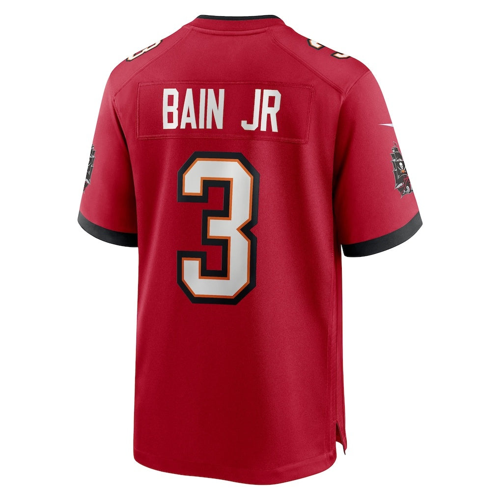 Silnrao TB.Buccaneers #3 Rueben Bain Jr. Red 2026 Draft First Round Pick No. 15 Team Game Stitched Jerseys