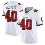 Silnrao TB.Buccaneers #40 Mike Alstott Player Limited White Vapor Untouchable Stitched Jerseys