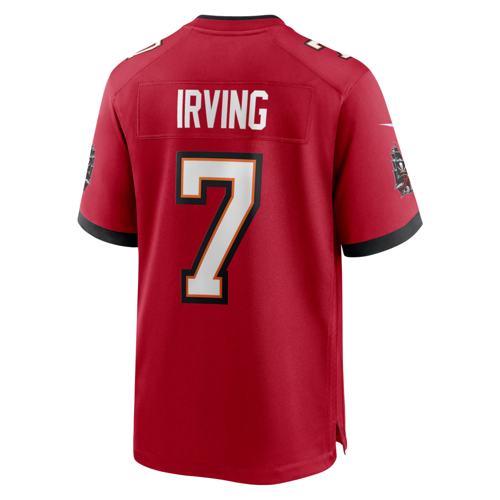 Silnrao TB.Buccaneers #7 Bucky Irving Red Game Stitched Jerseys