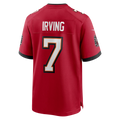 Silnrao TB.Buccaneers #7 Bucky Irving Red Game Stitched Jerseys