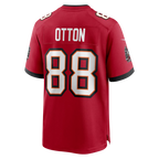 Silnrao TB.Buccaneers #88 Cade Otton Red Game Player Stitched Jerseys