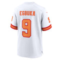 Silnrao TB.Buccaneers #9 Emeka Egbuka Player White Home Game Stitched Jerseys
