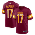 Silnrao W.Commanders Home Game Jerseys - Burgundy - #17 Terry McLaurin Player Stitched Jerseys