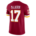 Silnrao W.Commanders #17 Terry McLaurin Burgundy Team Vapor F.U.S.E. Stitched Limited Jerseys
