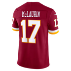 Silnrao W.Commanders #17 Terry McLaurin Burgundy Team Vapor F.U.S.E. Stitched Limited Jerseys
