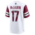 Silnrao W.Commanders #17 Terry McLaurin Player WHITE Game Stitched Jerseys