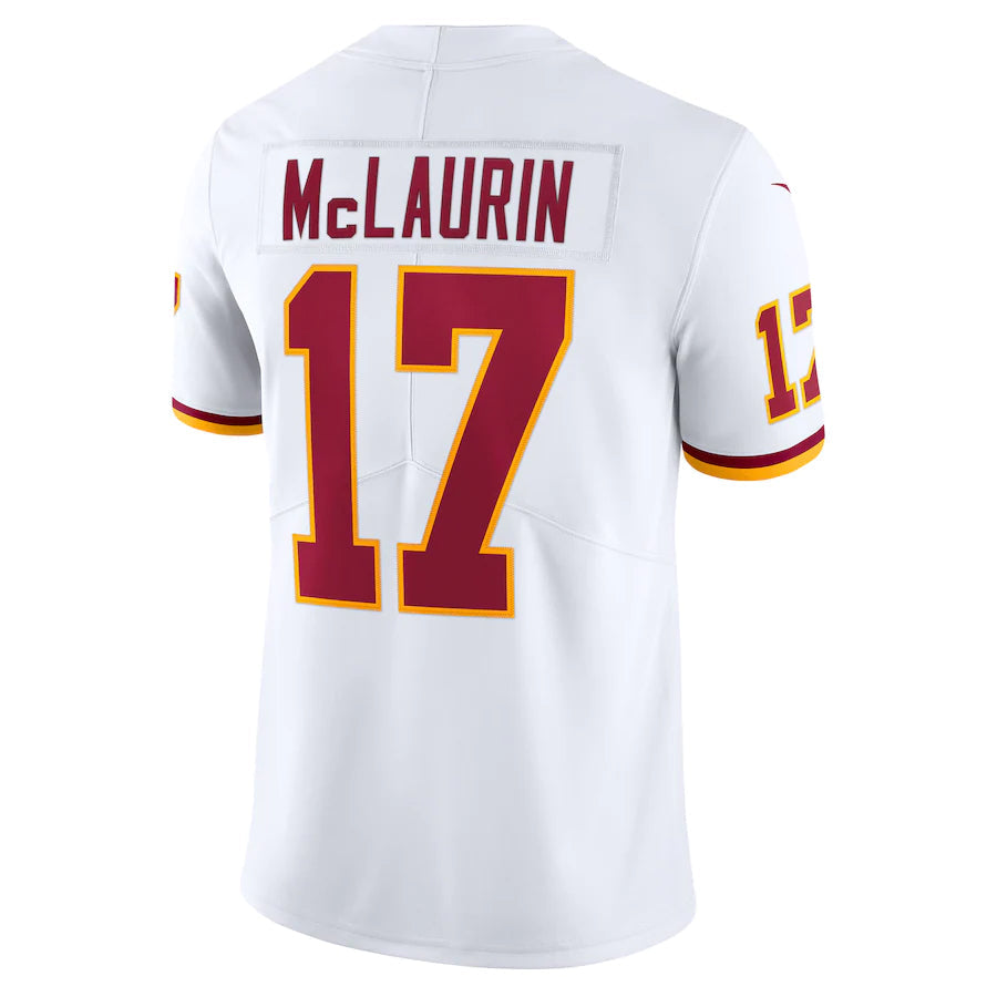 Silnrao W.Commanders #17 Terry McLaurin Player White Vapor Limited Stitched Jerseys