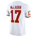 Silnrao W.Commanders #17 Terry McLaurin Player White Vapor Limited Stitched Jerseys