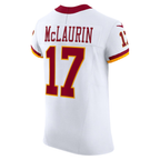 Silnrao W.Commanders #17 Terry McLaurin White Alternate 2 Super Bowl Era Vapor F.U.S.E. Elite Stitched Jerseys