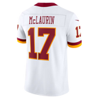 Silnrao W.Commanders #17 Terry McLaurin White Vapor F.U.S.E. Stitched Limited Jerseys