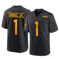 Silnrao W.Commanders #1 Deebo Samuel Sr Player Black Home Game Football Jerseys