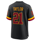 Silnrao W.Commanders #21 Sean Taylor Black Hail Raiser Alternate Retired Player Game Stitched Jerseys