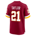 Silnrao W.Commanders #21 Sean Taylor Burgundy Retired Player Game Stitched Jerseys