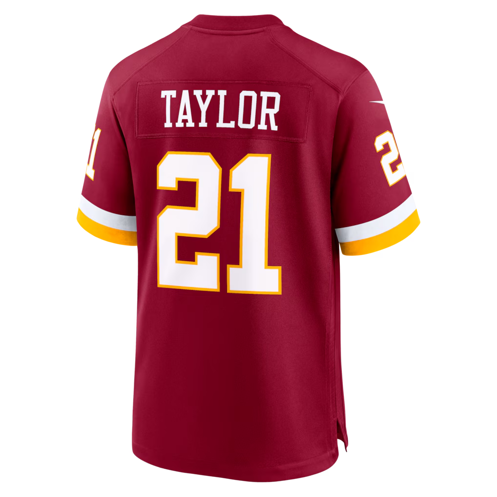 Silnrao W.Commanders #21 Sean Taylor Burgundy Retired Player Game Stitched Jerseys