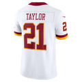 Silnrao W.Commanders #21 Sean Taylor White Vapor F.U.S.E. Stitched Retired Limited Stitched Jerseys