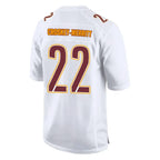 Silnrao W.Commanders #22 Jacory Croskey-Merritt Player White Tundra Fashion Game Stitched Jerseys