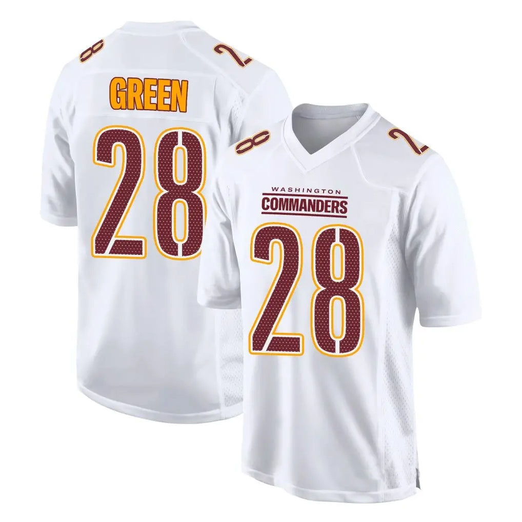 Silnrao W.Commanders #28 Darrell Green Player  Tundra Fashion Limited Game Stitched Jerseys