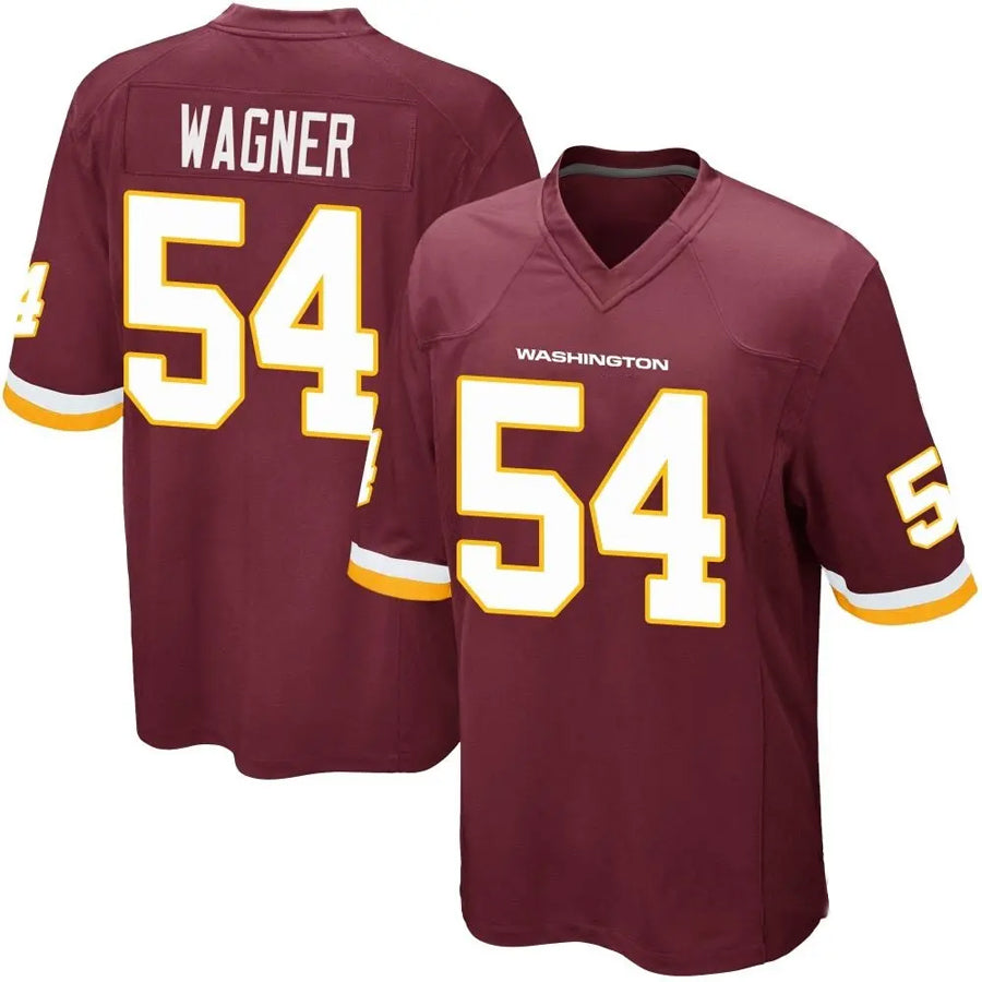 Silnrao W.Commanders #54 Bobby Wagner Player Burgundy Game Stitched Jerseys