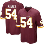 Silnrao W.Commanders #54 Bobby Wagner Player Burgundy Game Stitched Jerseys