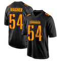 Silnrao W.Commanders #54 Bobby Wagner Player Carbon Black Fashion Stitched Jerseys