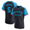Silnrao W.Nationals #5 CJ Abrams Player Navy Elite National League All-Star Game Stitched Jerseys